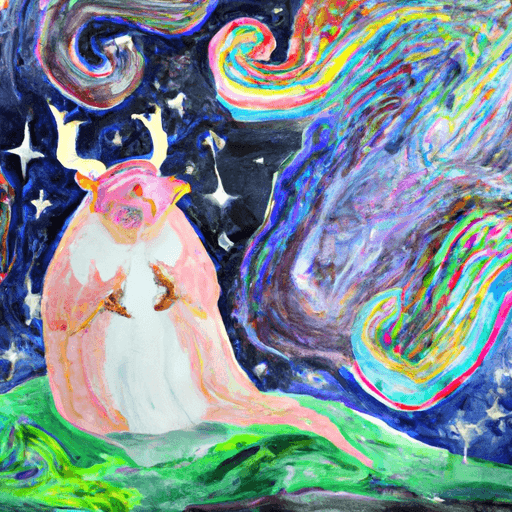 Image of the moment when the character throws the jar of sticky sweet jam at the snoring moon-eater